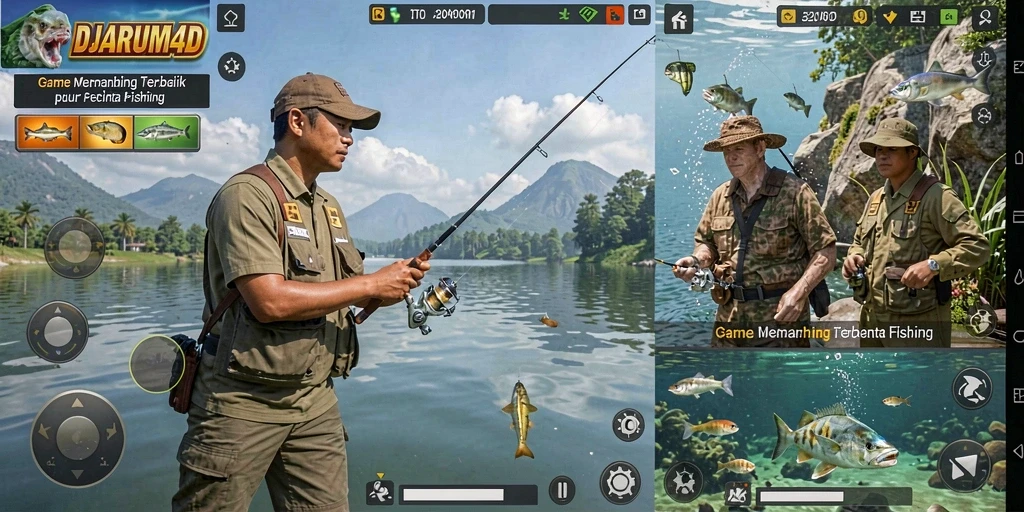 Gameplay seru di DJARUM4D dengan berbagai ikan yang menanti.