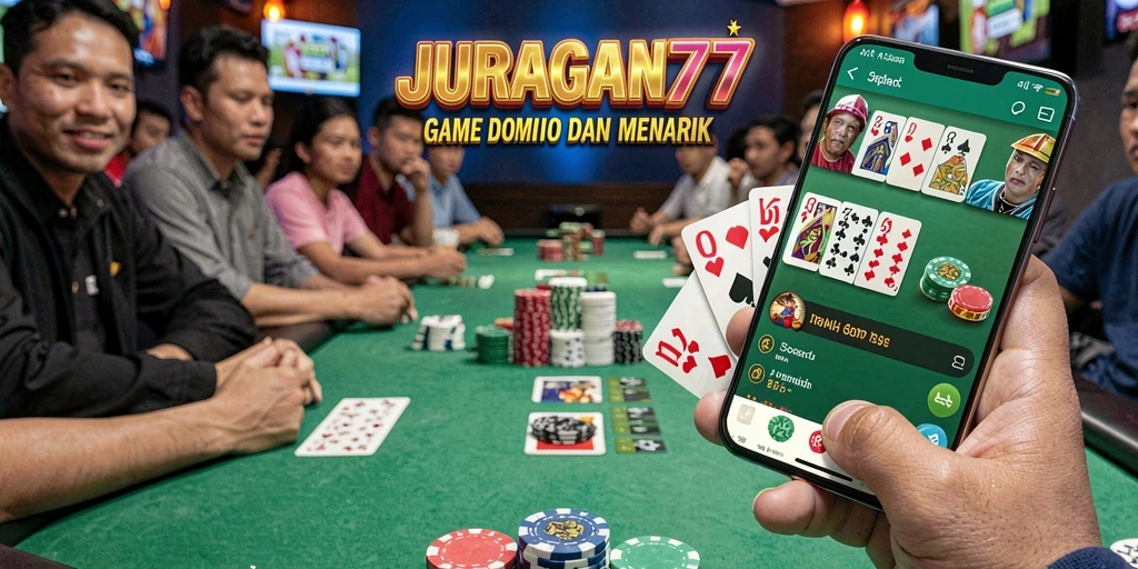 Gameplay Domino yang seru dan mengasyikkan di JURAGAN77.